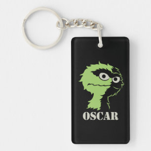 Oscar de Grouch Half Sleutelhanger