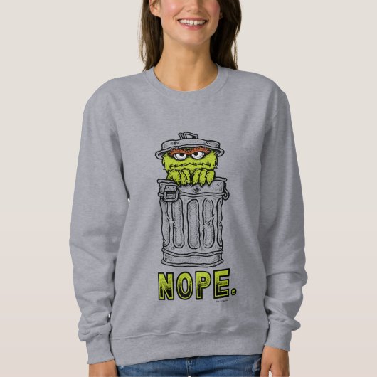 Oscar de Grouch - Nope. Trui (Voorkant)