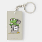 Oscar de Grouch Scram Sleutelhanger (achterkant)