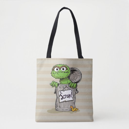 Oscar de Grouch Scram Tote Bag (Voorkant)