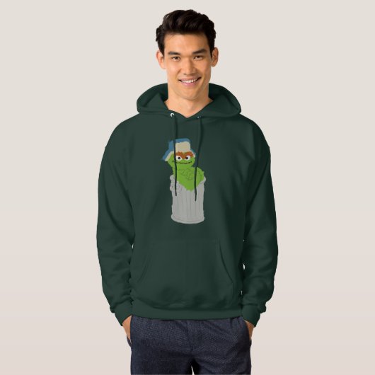 Oscar de Grouch Trash Can Lean Hoodie (Voorkant volledig)