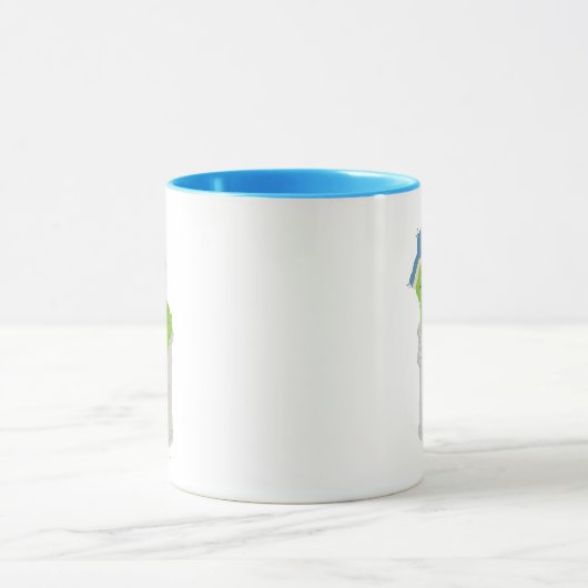 Oscar de Grouch Trash Can Lean Mok (Midden)