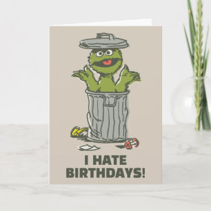 Oscar de Grouch Vintage Kaart