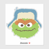 Oscar de Grouch Woodland Face Sticker (Vel)