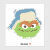 Oscar de Grouch Woodland Face Sticker (Vel)