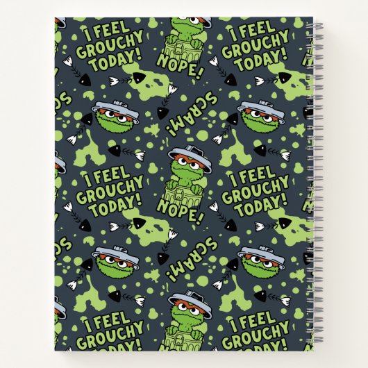 Oscar de Gruwelaar | Ik Voel Me Gruwelig Vandaag! Notitieboek (Achterkant)