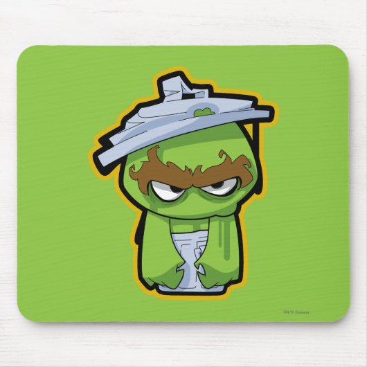 Oscar de Gruwelijke Zombie Muismat (Voorkant)
