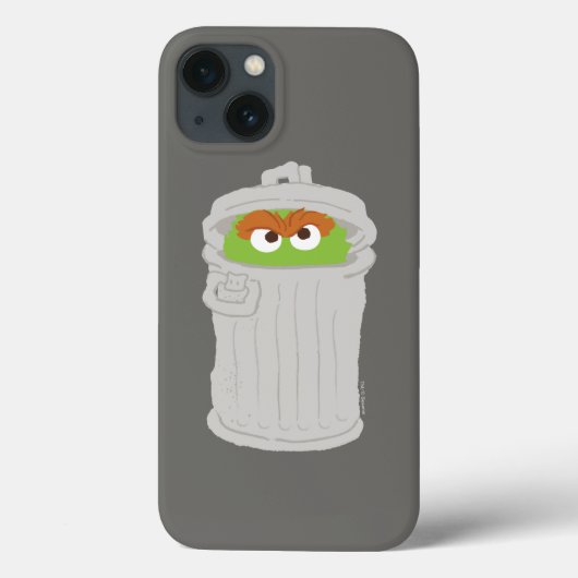 Oscar de Mopper & zijn vuilnisbak Case-Mate iPhone Case (Achterkant)