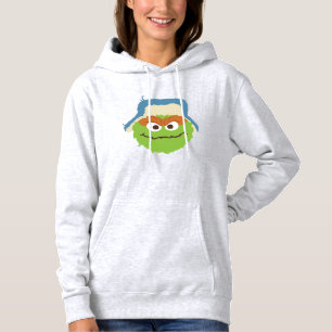 Oscar de Vuilnisman Houten Gezicht Hoodie