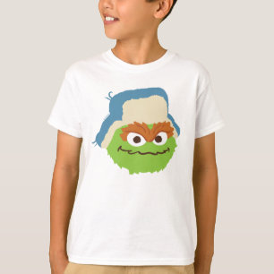 Oscar de Vuilnisman Houten Gezicht T-shirt
