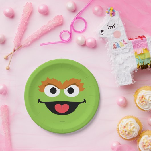 Oscar Face Art Papieren Bordje (Feest)