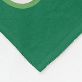 Oscar | Groen & Grouchy! Fleece Deken (Hoek)