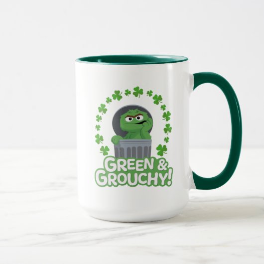 Oscar | Groen & Grouchy! Mok (Rechts)