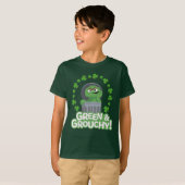 Oscar | Groen & Grouchy! T-shirt (Voorkant volledig)