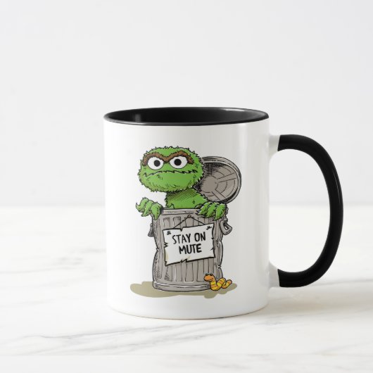 Oscar le Groupement | Restez Sur Mute Mug (Droite)