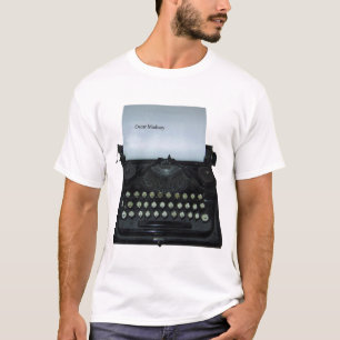 Oscar Madisoy Typwriter t shirt