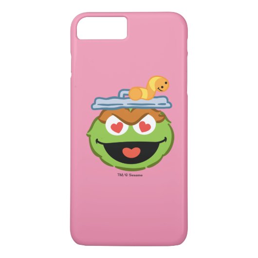 Oscar Smiling Face with Heart Shaped Eyes Case-Mate iPhone Case (Achterkant)