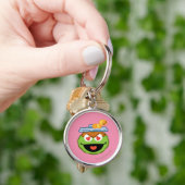 Oscar Smiling Face with Heart Shaped Eyes Sleutelhanger (Hand)
