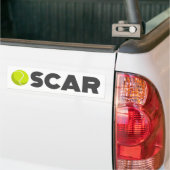 Oscar Tennis Bumpersticker (Op Truck)