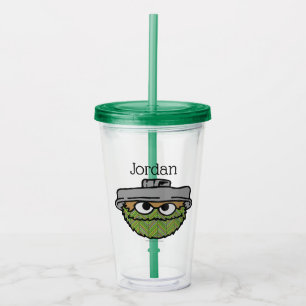Oscar the Grouch 80's Throwback Acryl Drinkbeker