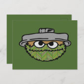 Oscar the Grouch | 80's Throwback Briefkaart (Voorkant / Achterkant)