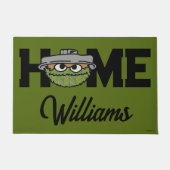 Oscar the Grouch | 80's Throwback Deurmat (Voorkant)