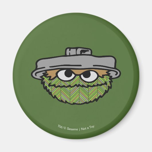Oscar the Grouch | 80's Throwback Magneet (Voorkant)