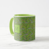 Oscar the Grouch | 80's Throwback Pattern Mok (Voorkant links)