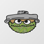 Oscar the Grouch | 80's Throwback Raamsticker (Vel)