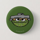 Oscar the Grouch | 80's Throwback Ronde Button 5,7 Cm (Voorkant)