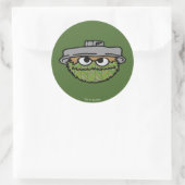 Oscar the Grouch | 80's Throwback Ronde Sticker (Tas)