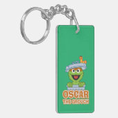 Oscar the Grouch Classic Style Sleutelhanger (Voorkant Links)
