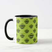 Oscar the Grouch Green Pattern Mok (Links)