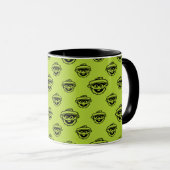 Oscar the Grouch Green Pattern Mok (Voorkant rechts)