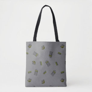 Oscar the Grouch   Grijs patroon Tote Bag