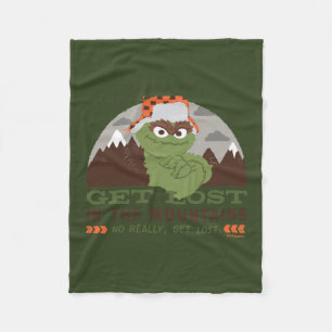Oscar The Grouch Grote buitendeuren Fleece Deken