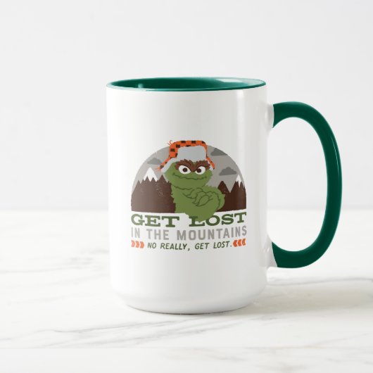 Oscar The Grouch | Grote buitendeuren Mok (Rechts)