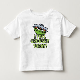 Oscar the Grouch   Ik voel me vandaag verrukt. Kinder Shirts