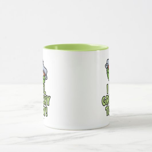 Oscar the Grouch | Ik voel me vandaag verrukt. Mok (Midden)