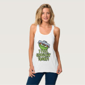 Oscar the Grouch | Ik voel me vandaag verrukt. Tanktop (Volledige Voorkant)