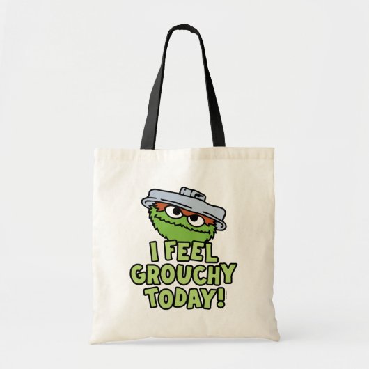 Oscar the Grouch | Ik voel me vandaag verrukt. Tote Bag (Voorkant)
