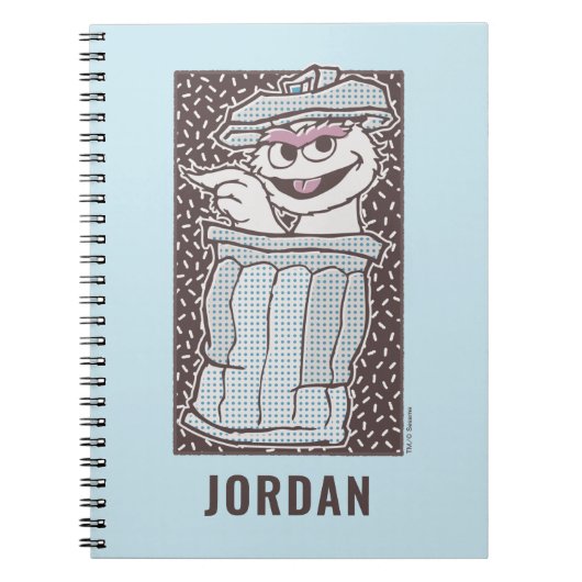 Oscar the Grouch | Kus My Can Notitieboek (Voorkant)