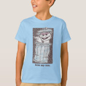 Oscar the Grouch | Kus My Can T-shirt (Voorkant)