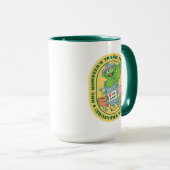 Oscar the Grouch | Monster Treasure Badge Mok (Voorkant rechts)