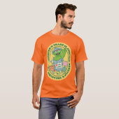 Oscar the Grouch | Monster Treasure Badge T-shirt (Voorkant volledig)