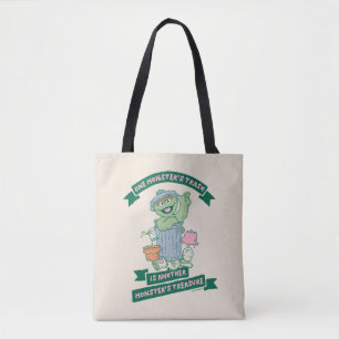 Oscar the Grouch   Monster Treasure Graphic Draagtas