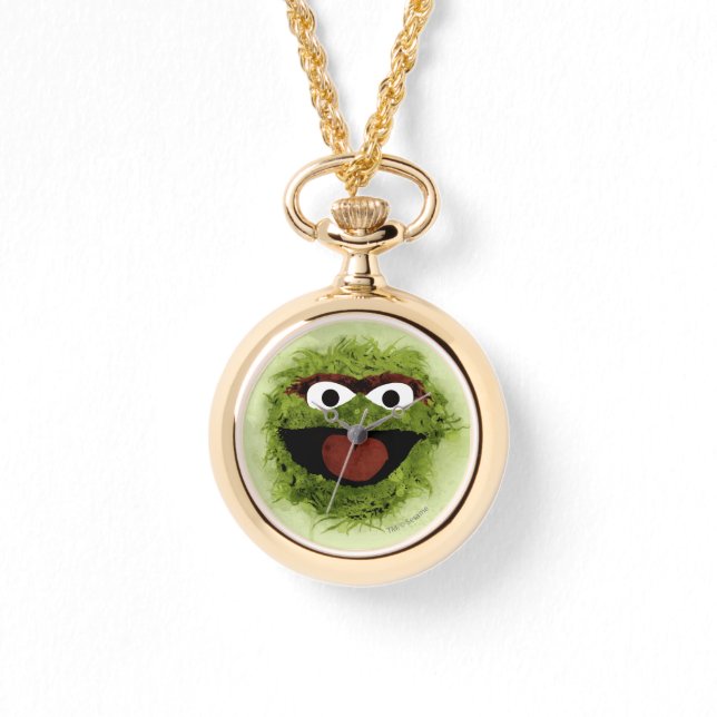 Oscar the Grouch | Ontwikkeling Waterverf Horloge (Voorkant)