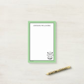 Oscar the Grouch Skate Logo - Aggro 1969 Post-it® Notes (Op bureau)