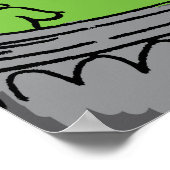 Oscar the Grouch - Trick or treat Poster (Hoek)