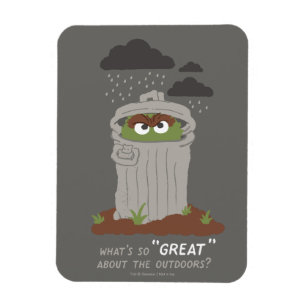 Oscar The Grouch Wat is er zo geweldig aan het r Magneet
